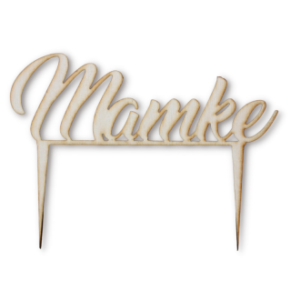 Mamke - text z dreva