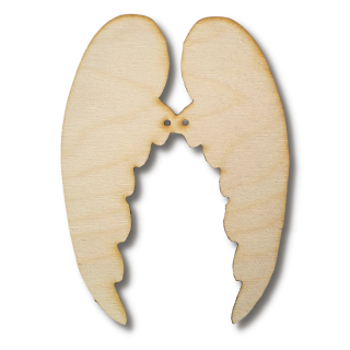 Anjelské krídla 1 na dekorovanie z dreva