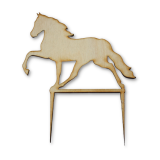Kôň - dekorácia z dreva